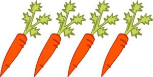 4 carrots