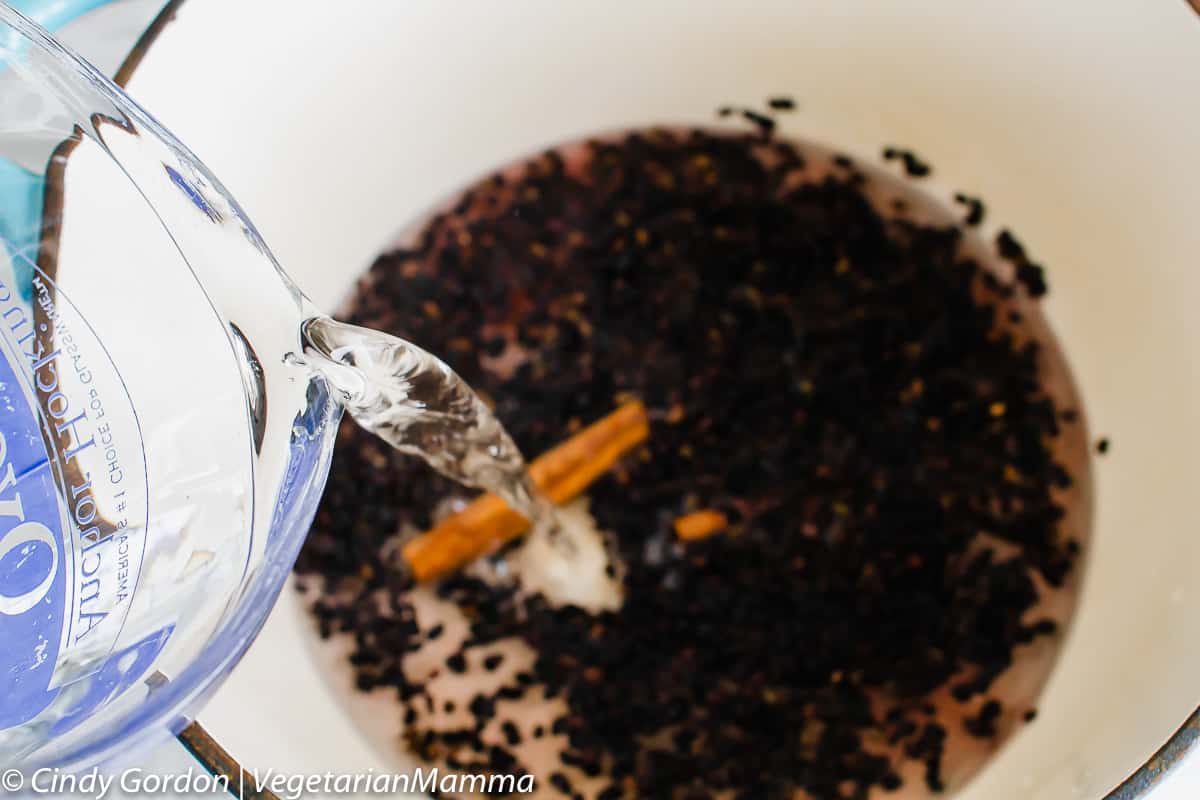 Homemade Elderberry Syrup 