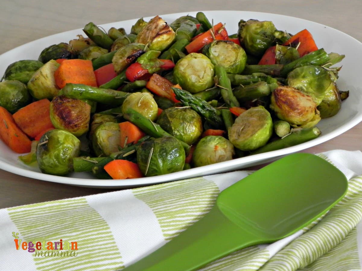 Roasted Vegetable Side Dish – #glutenfree #vegan