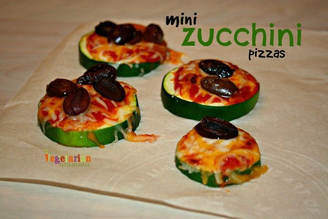 Mini Zucchini Pizzas