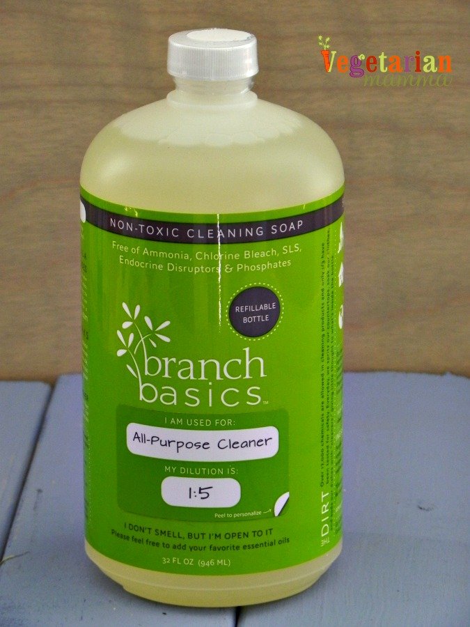 Branch Basics A nontoxic all purpose cleaner that is safe + powerful