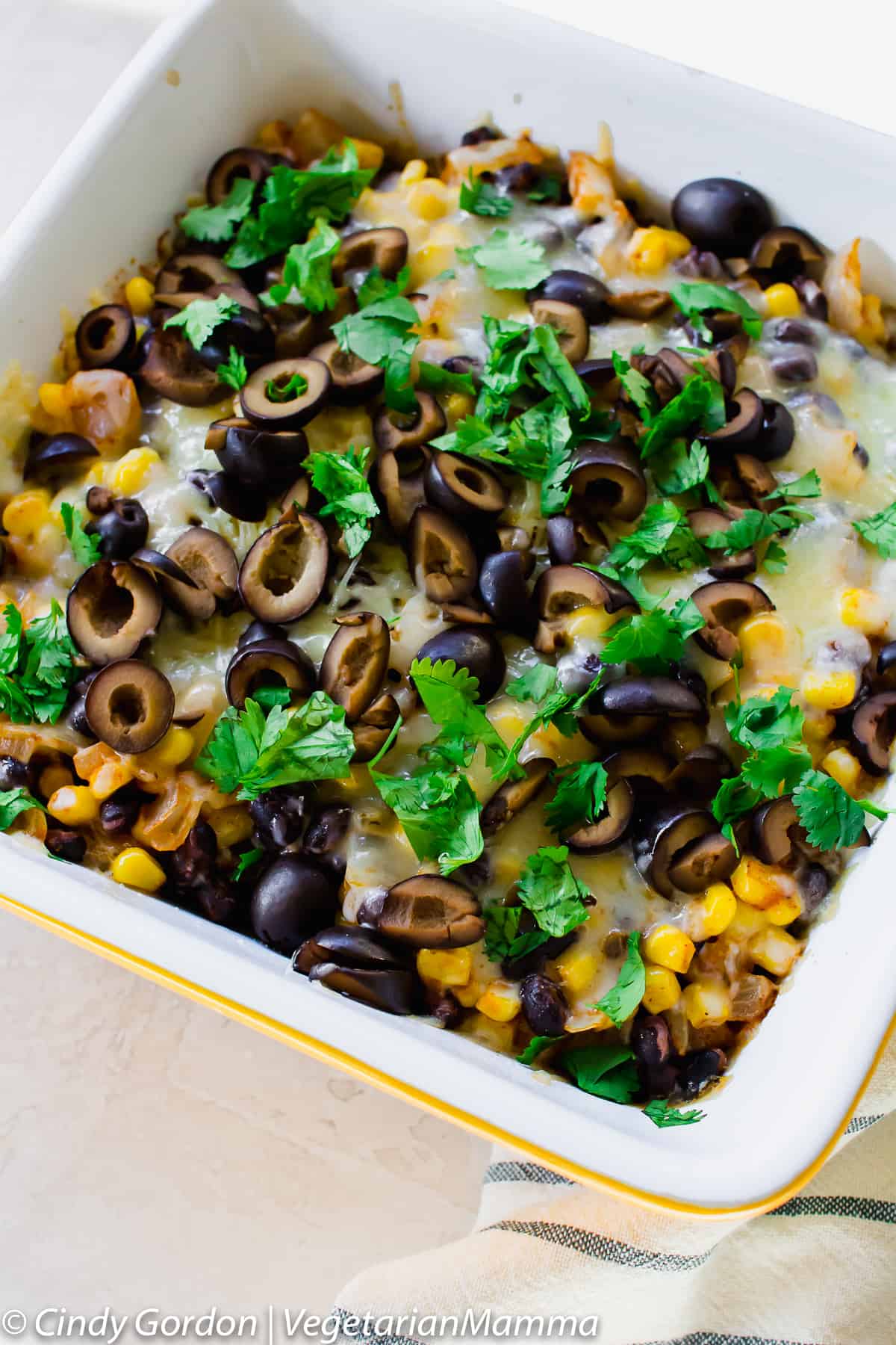 Bowl of Mexican Tater Tot Casserole