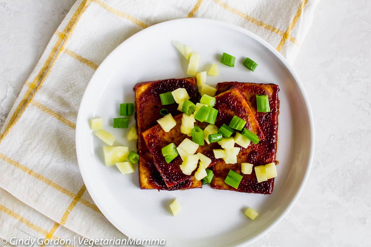 Pineapple BBQ Tofu