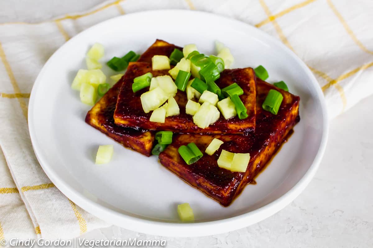 Pineapple BBQ Tofu