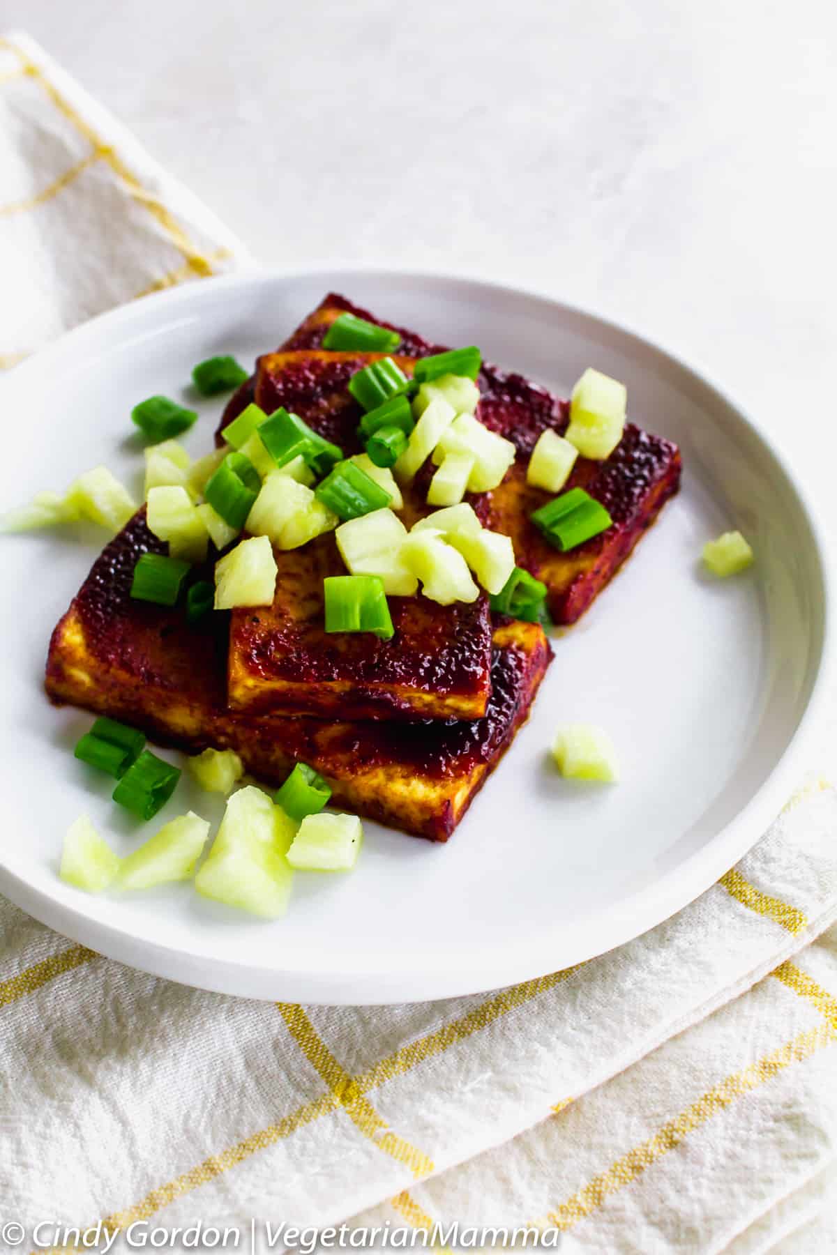 Pineapple BBQ Tofu