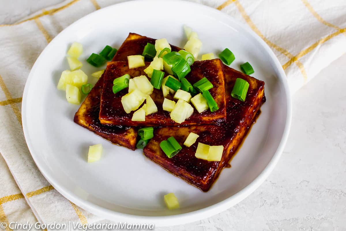 Pineapple BBQ Tofu