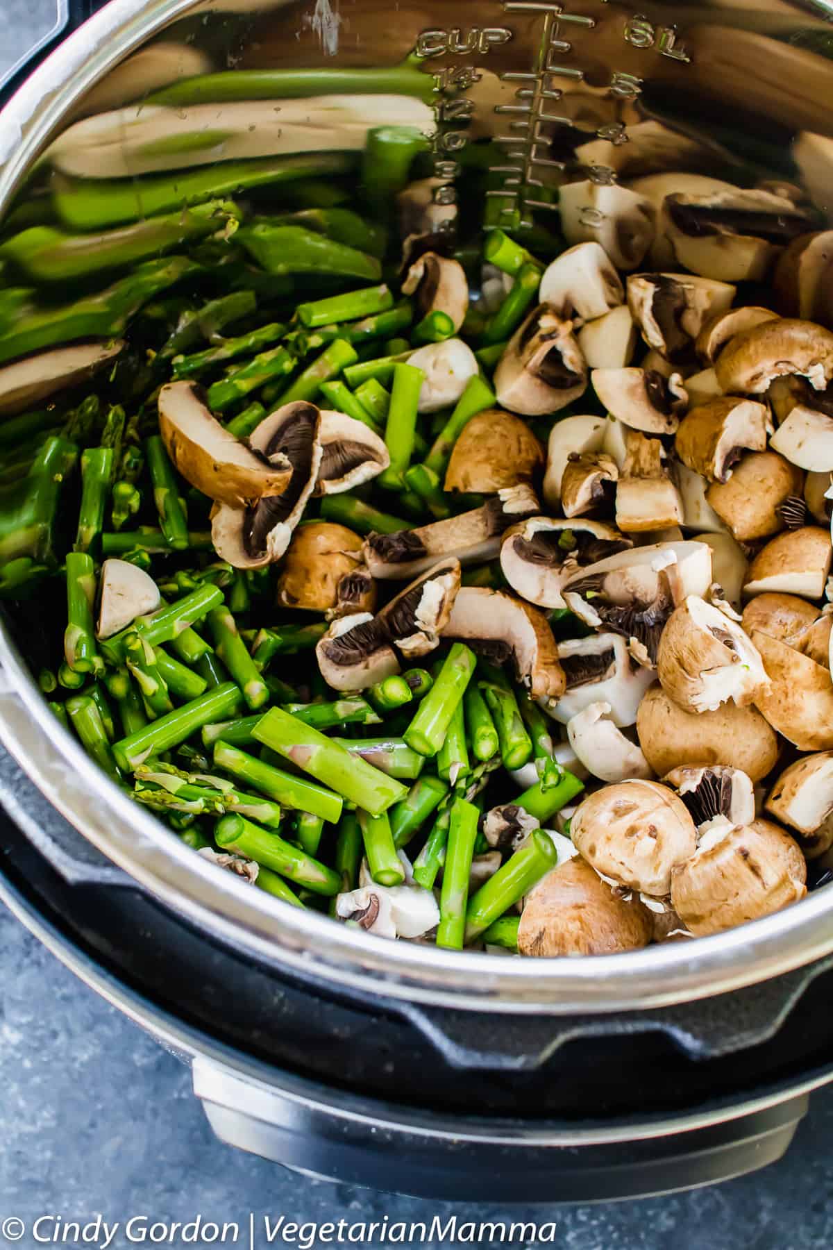 Mushroom and Asparagus Wild Rice