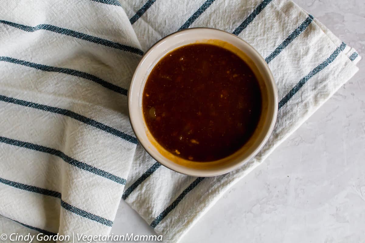 bowl of Dr Pepper BBQ Sauce