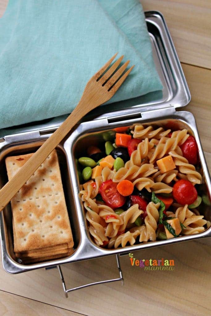 Pasta Salad Lunch Box Ideas (Nut Free), Recipe