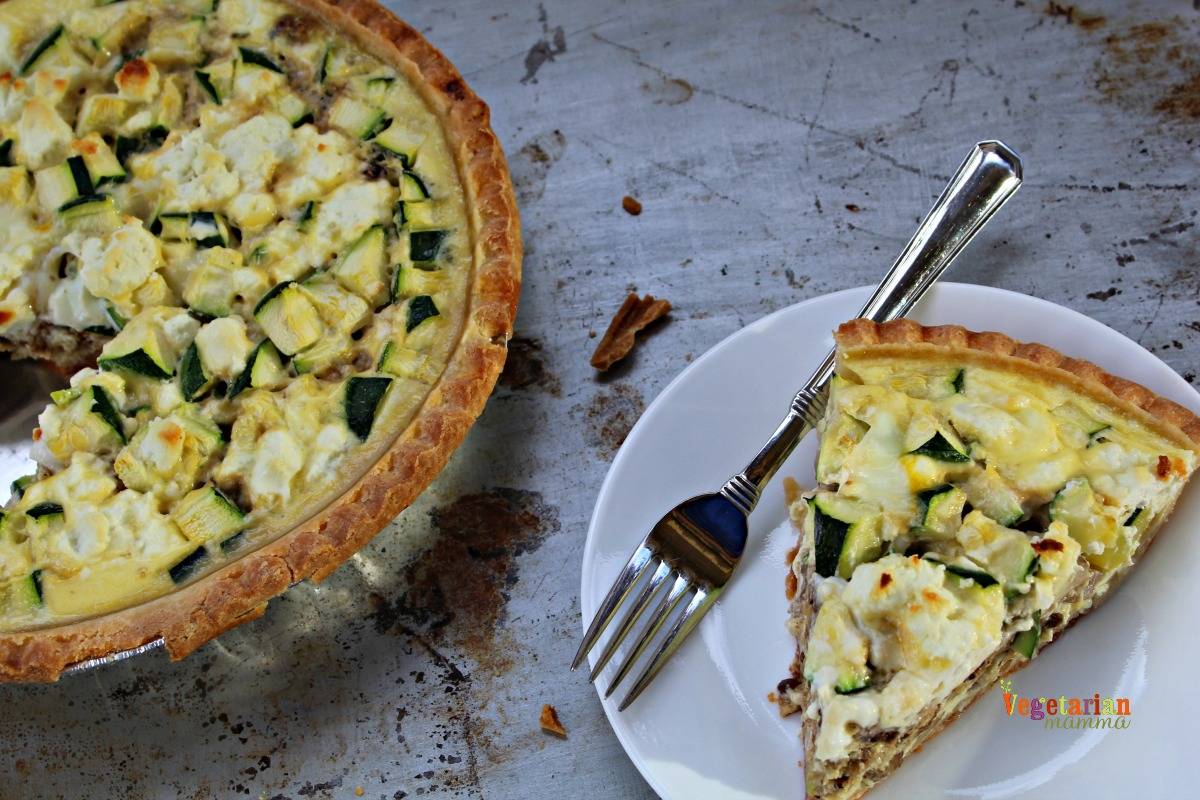 Savory Zucchini Quiche