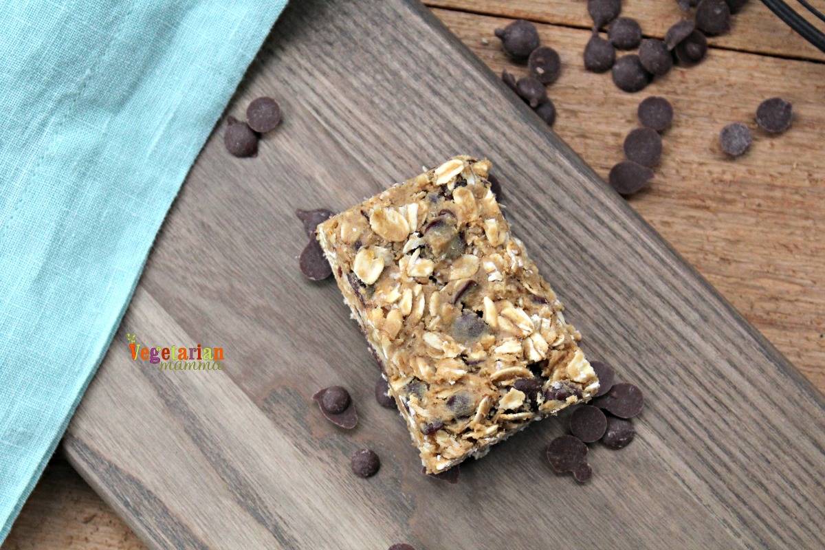 Gluten-Free, Dairy-Free, Nut-Free Homemade Granola Bars. Allergy Friendly granola bars