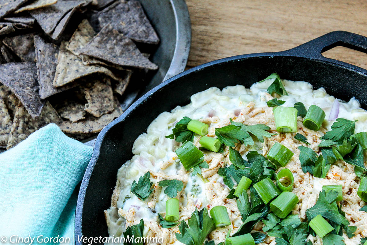 Gluten Free + Dairy Free Hot Corn Dip