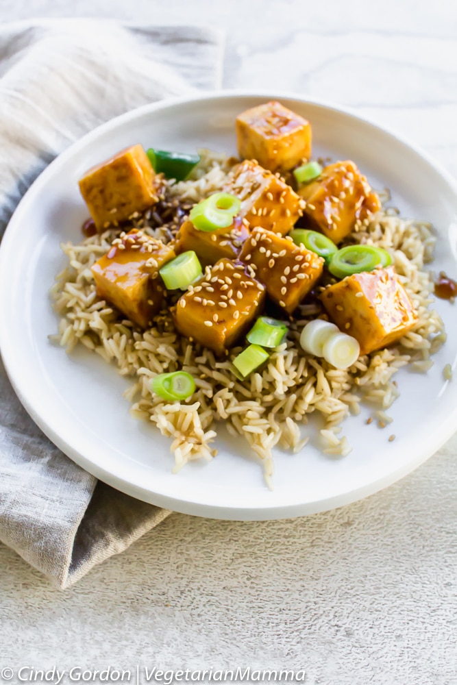 Sweet and Sour Tofu 