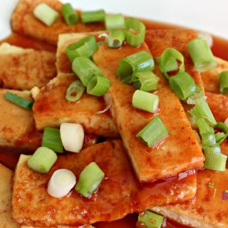Sweet and Sour Tofu (Vegetarian)