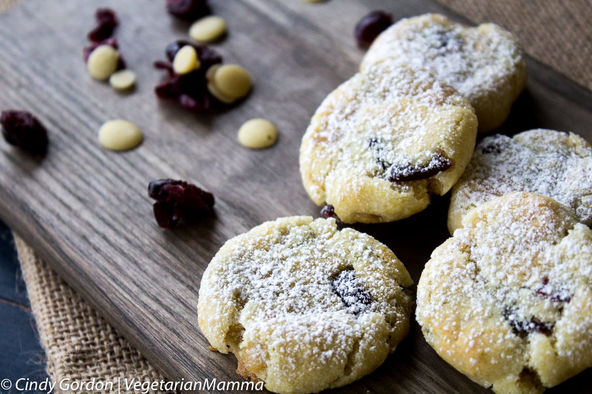 Allergy Friendly Gluten Free Lemon Cranberry Cookies