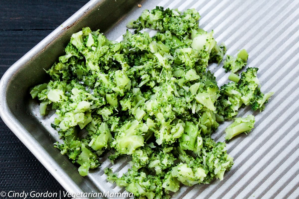 Broccoli can be added to any cheesy risotto
