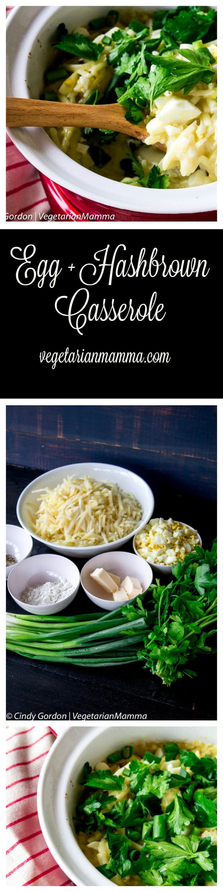 Egg and Hashbrown Casserole (Vegetarian)