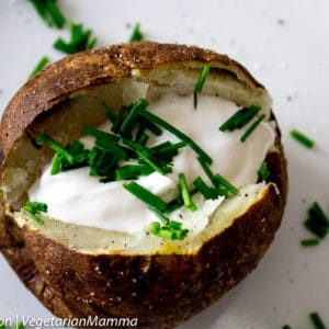 Air Fryer Baked Potatoes