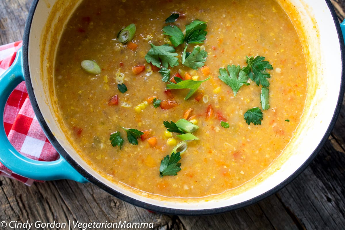 Creamy Corn Soup – perfect for any time of the year