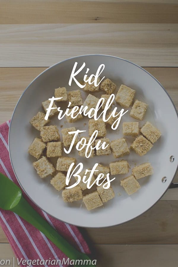 Kid-Friendly Tofu Bites are the perfect meal for busy Back To School nights. These tofu bites are kid-approved. #babytofu
