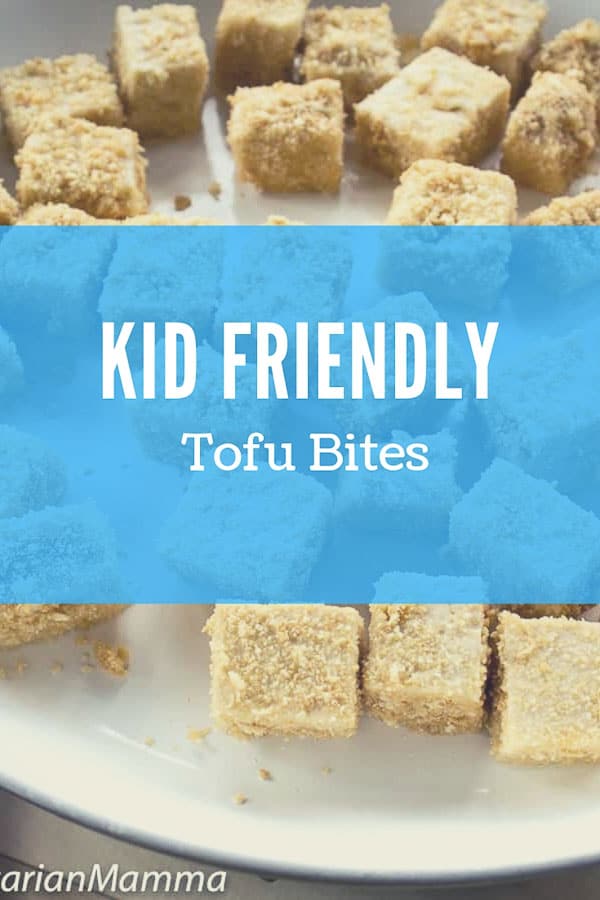 Kid-Friendly Tofu Bites are the perfect meal for busy Back To School nights. These tofu bites are kid-approved. #babytofu