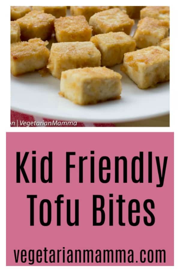 Kid-Friendly Tofu Bites are the perfect meal for busy Back To School nights. These tofu bites are kid-approved. #babytofu