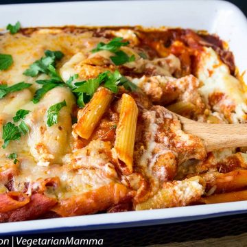 Deconstructed Lasagna a gluten free comfort meal