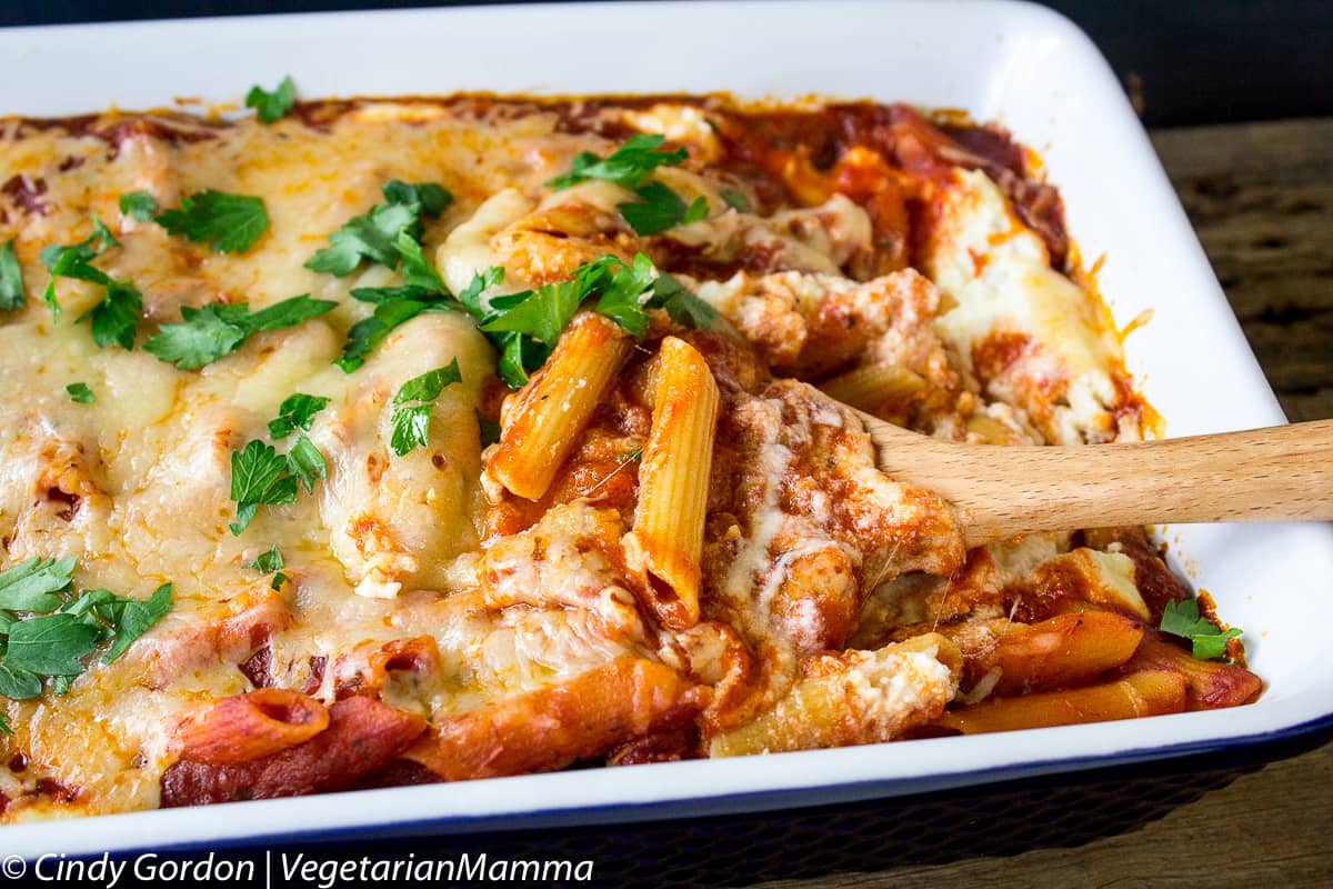 Deconstructed Lasagna a gluten free comfort meal