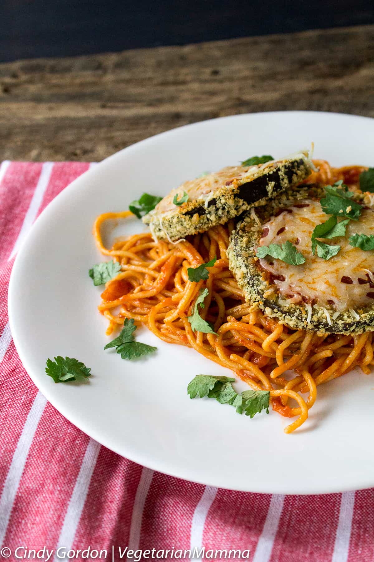 Gluten Free Eggplant Parmesan