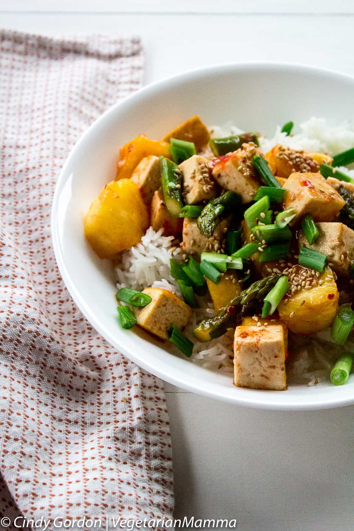 Sweet Thai Chili Tofu Bowl