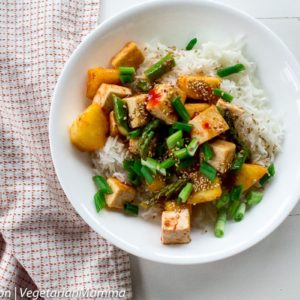 Sweet Thai Chili Tofu Bowl