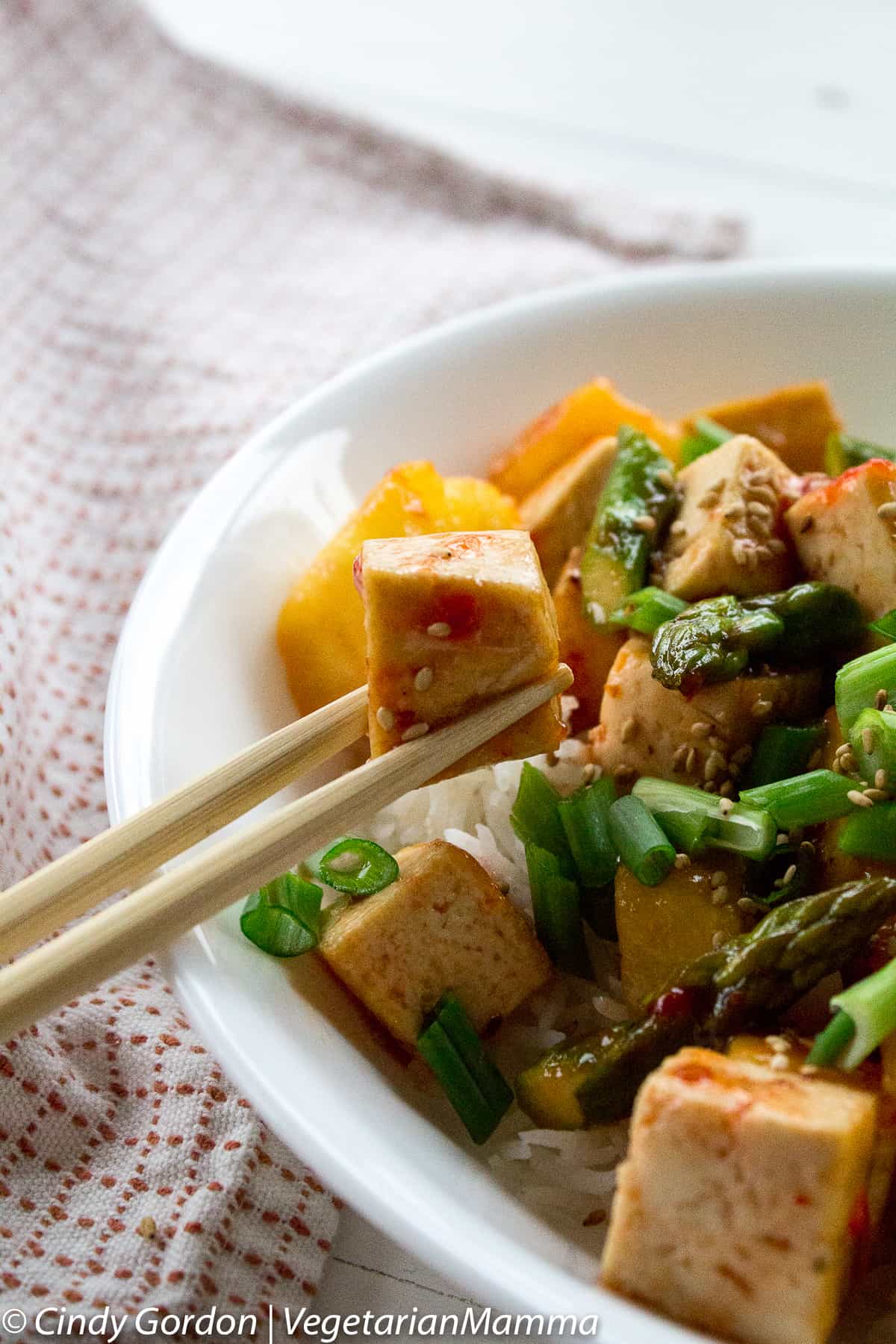 Sweet Thai Chili Tofu Bowl