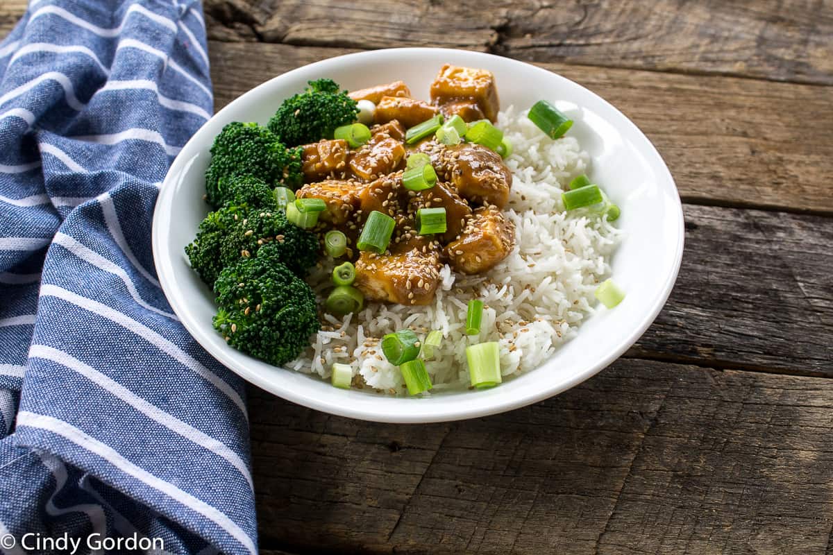 Sweet and Salty Tofu Bowls