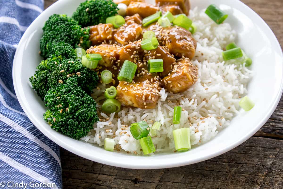 Sweet and Salty Tofu Bowls