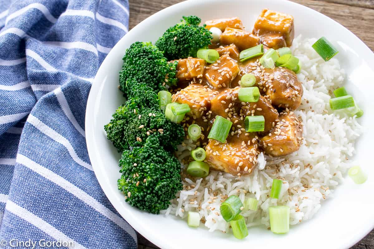 Sweet and Salty Tofu Bowls