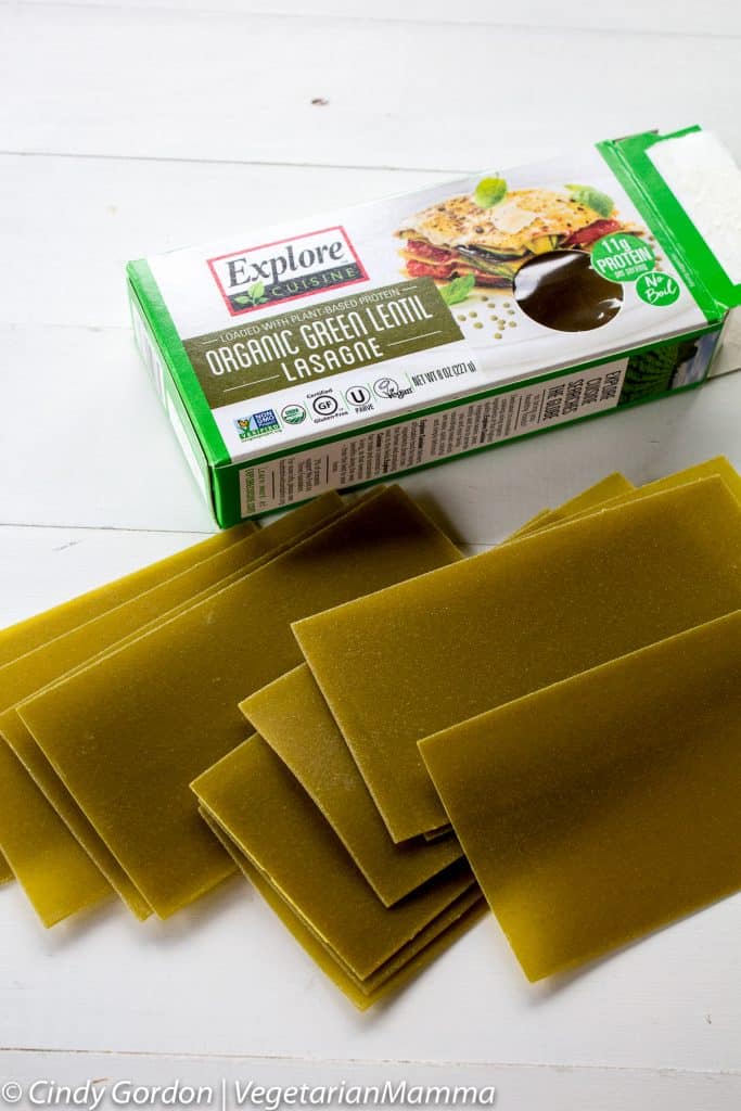 Spinach Mushroom Lasagna - Delicious!