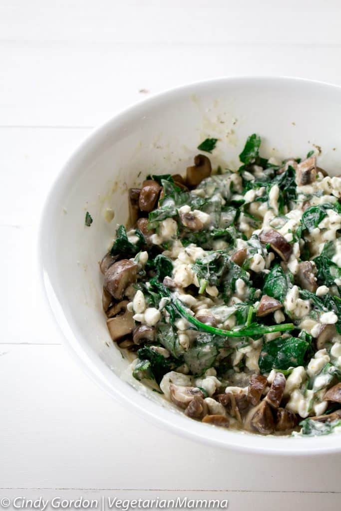 Spinach Mushroom Lasagna - Delicious!