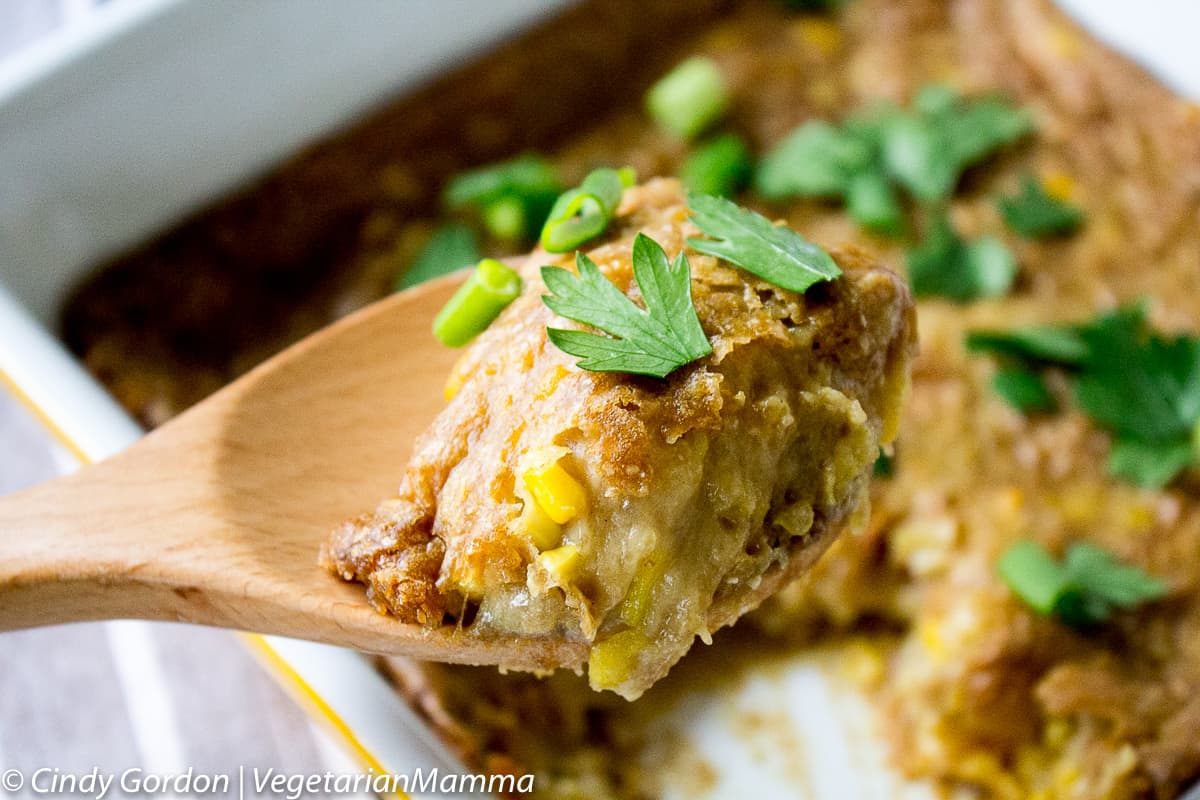 Sweet Corn Pudding - Allergy Friendly. Corn Casserole - gluten free, vegan