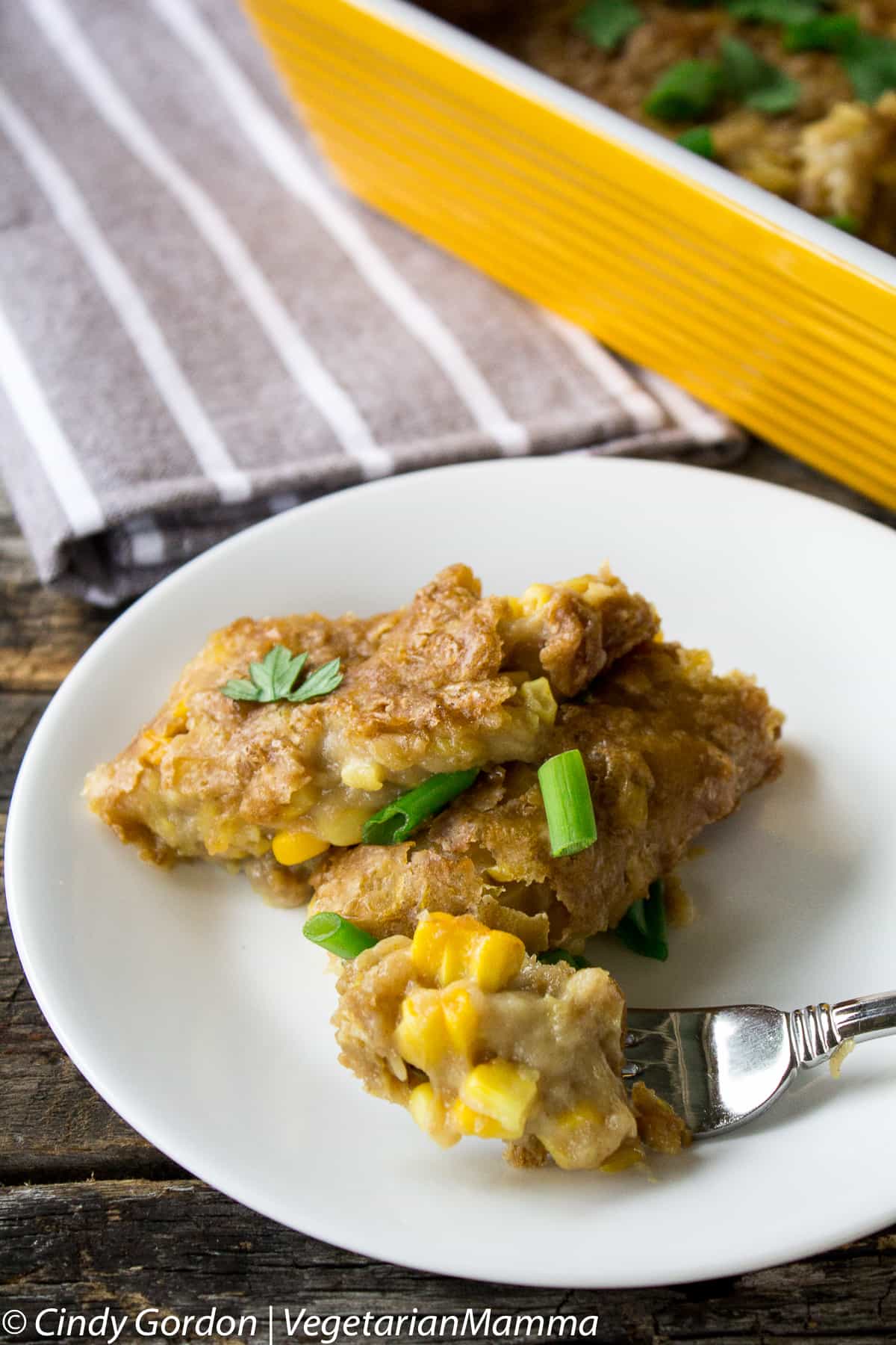 Sweet Corn Pudding is a delicious side dish that your entire family will love! It it made allergy-friendly so everyone can safely enjoy it. Vegan sweet corn pudding. Gluten free corn pudding. 