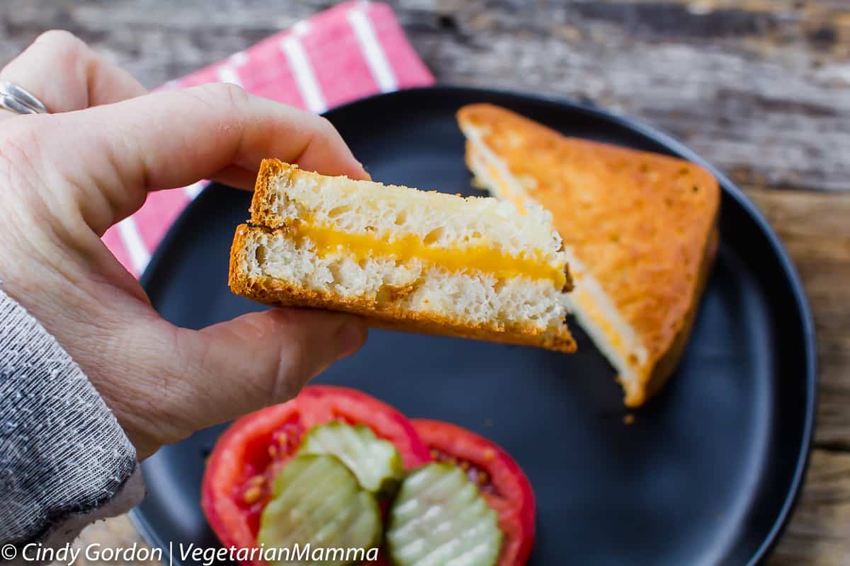 Air Fryer Grilled Cheese