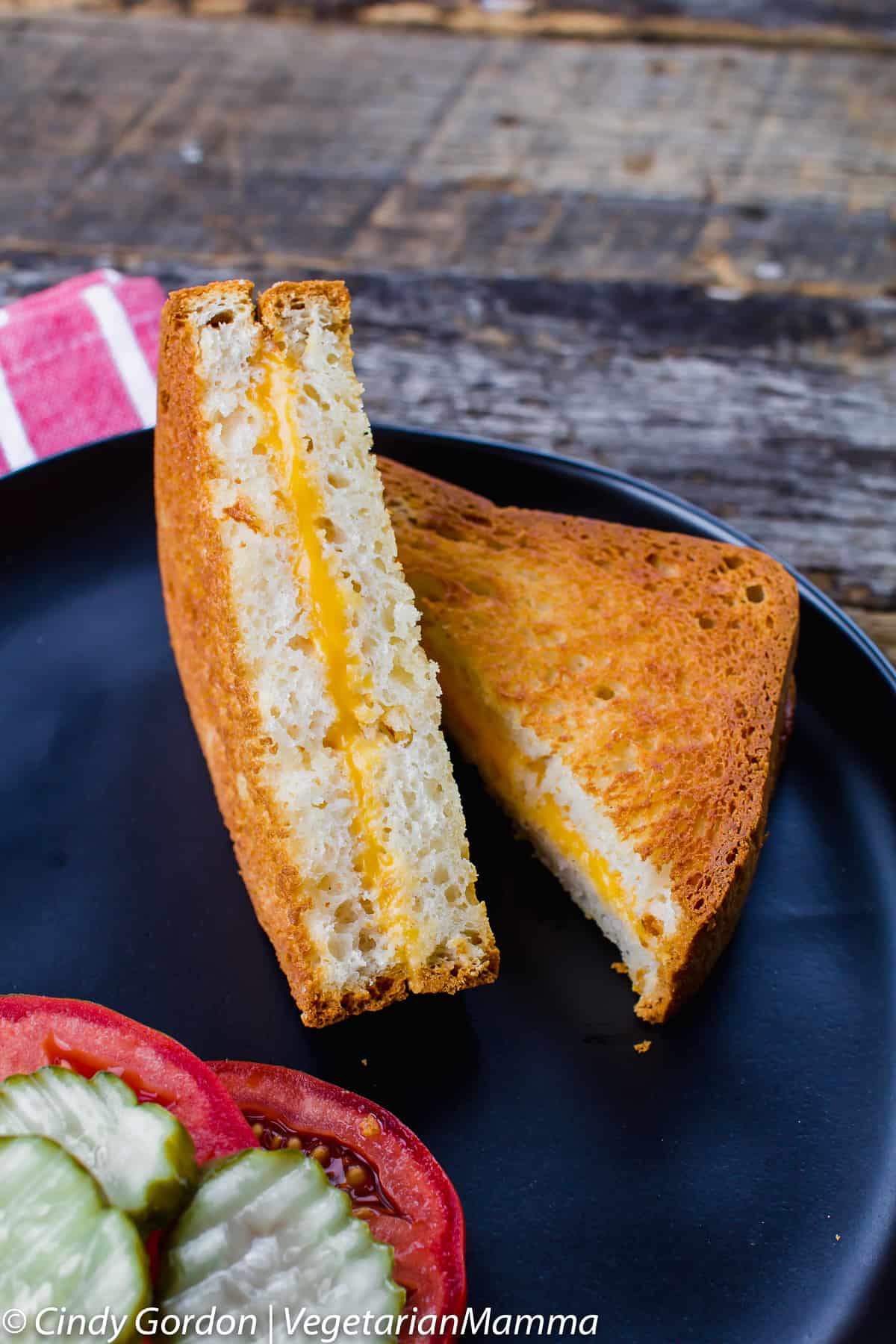 Air Fryer Grilled Cheese