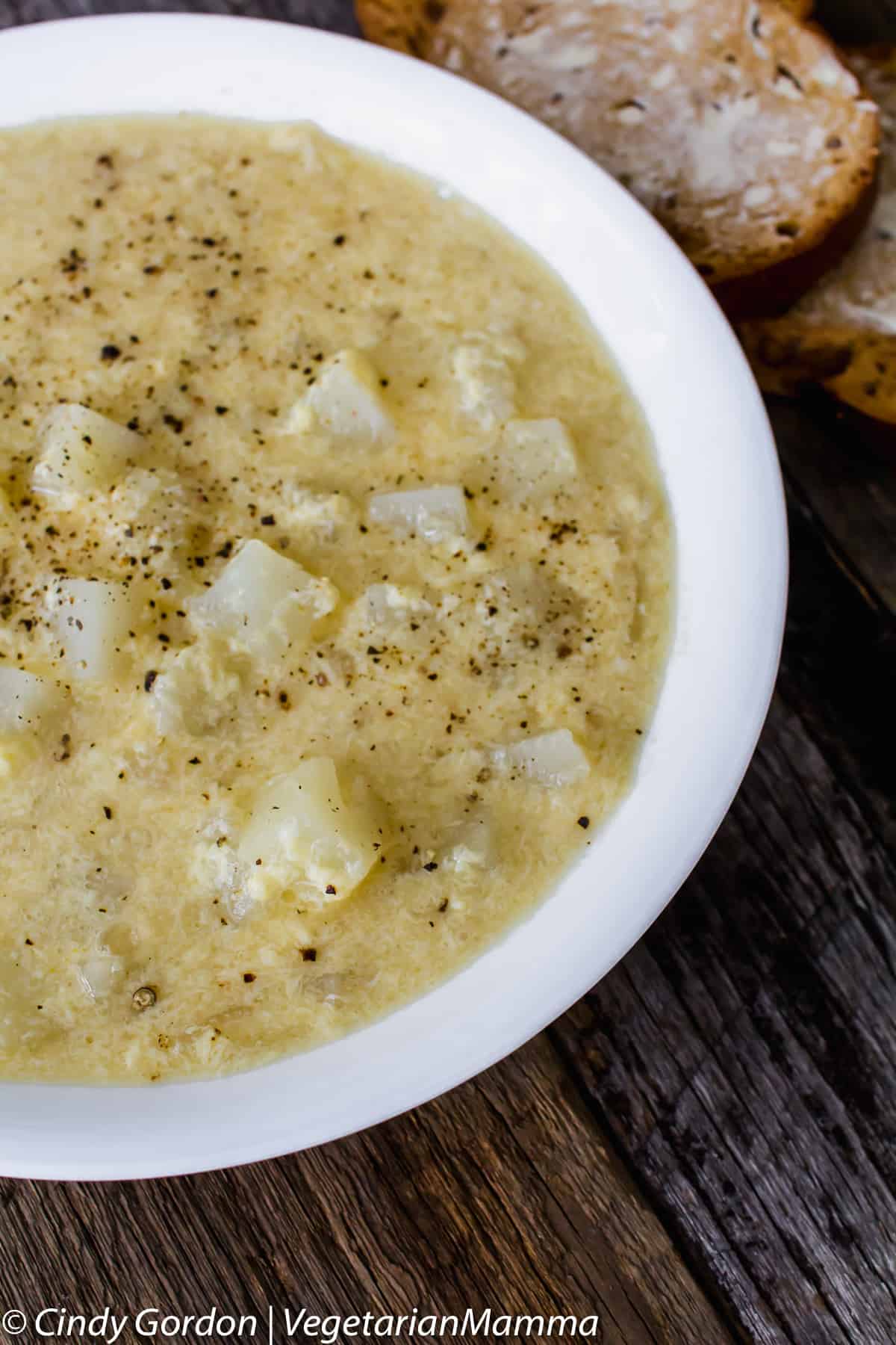 Bowl of soup for when you have a cold