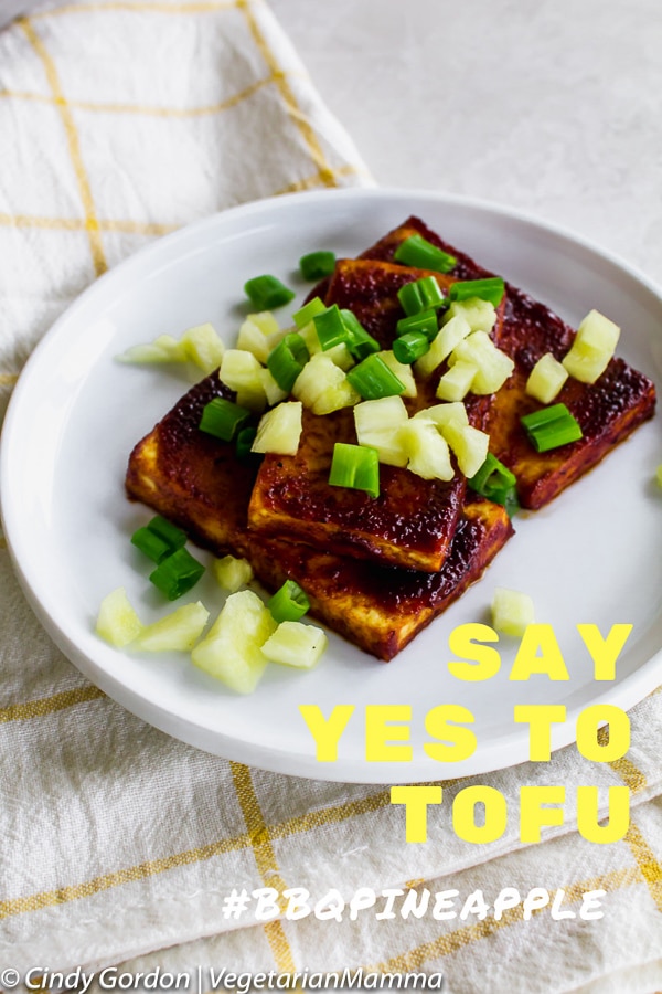 This simple recipe for Pineapple BBQ Tofu does not require a grill, but the use of your broiler. It is a great dish that can be made year round.