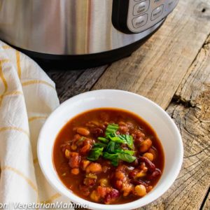 Instant Pot Four Bean Chili