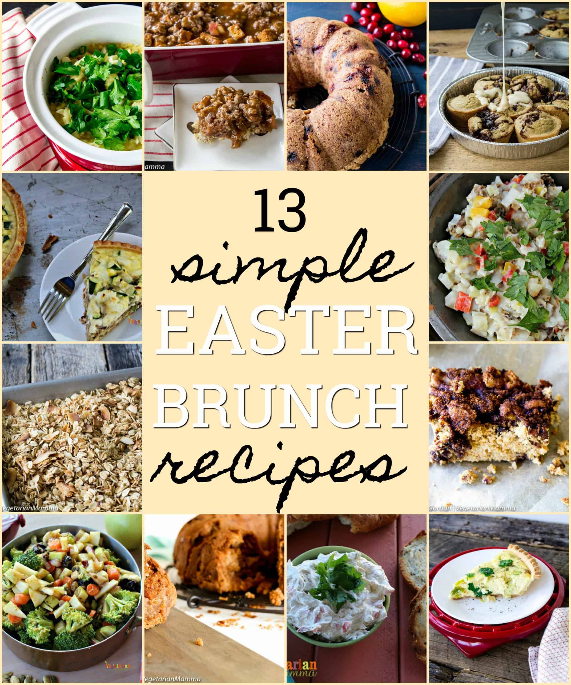 12+ family approved easter brunch recipes!