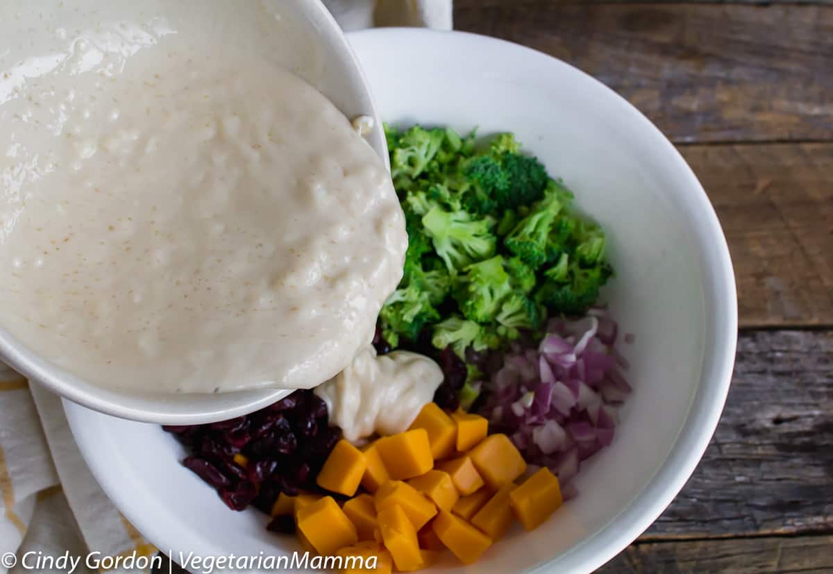 Broccoli Cheddar Salad 