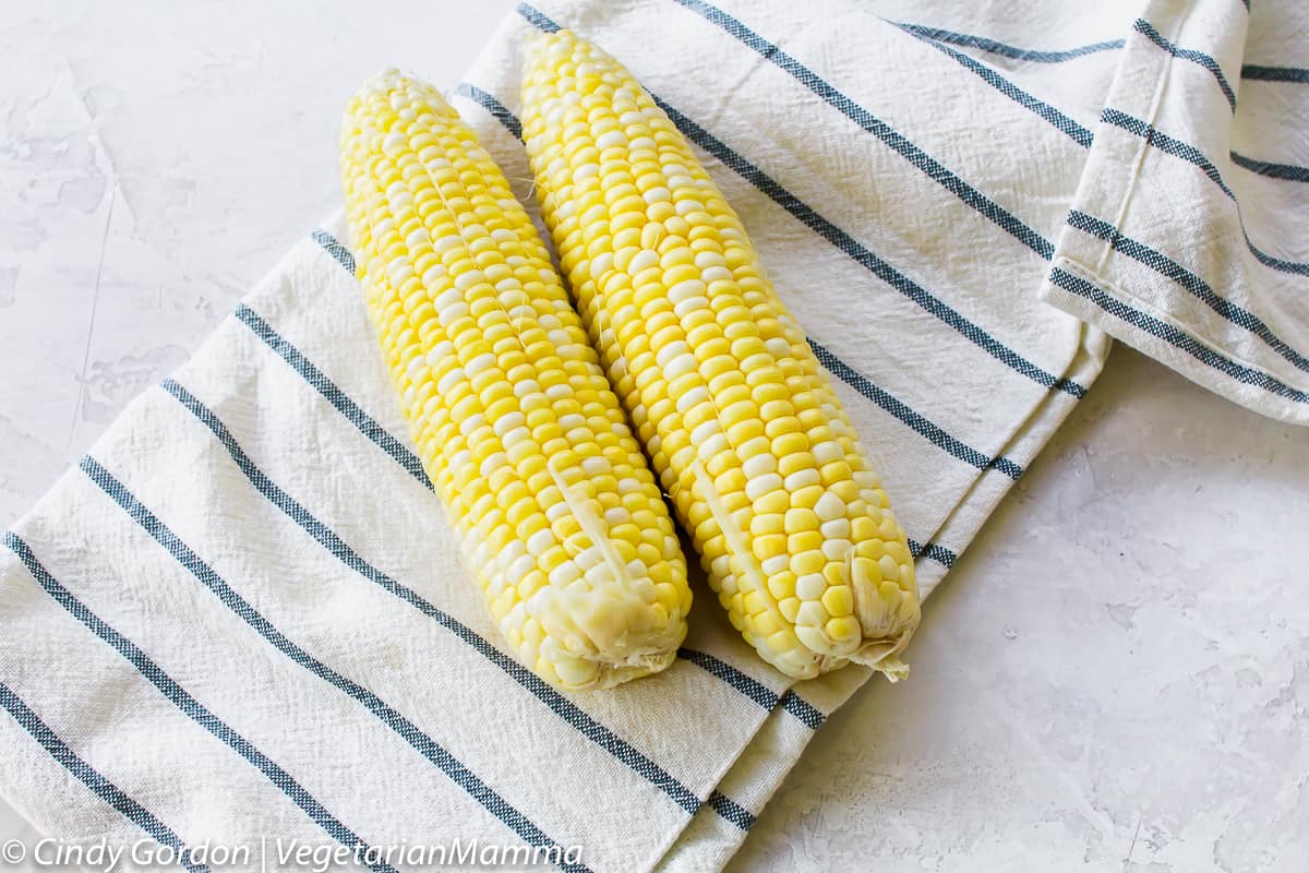 Sweet Corn on the Cob is made quick and delicious in your air fryer.