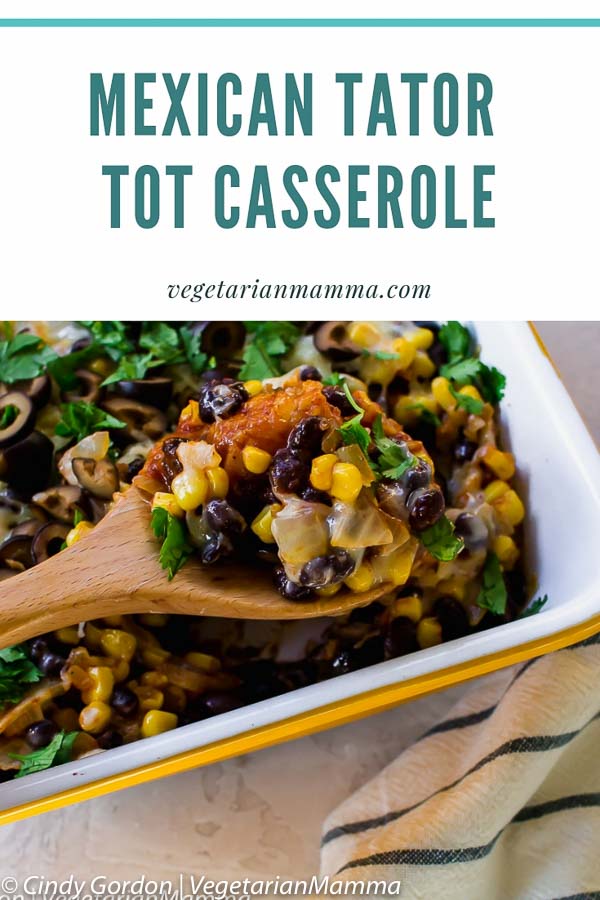 Mexican Tator Tot Casserole 