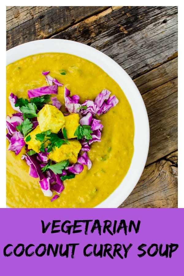 Vegetarian Coconut Curry Soup Recipe