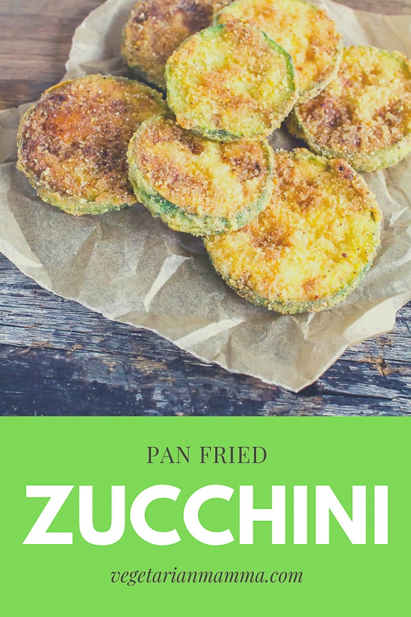 gluten free pan fried zucchini recipe pin